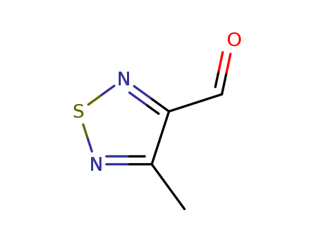 1,2,5-THIADIAZOLE-3-CARBOXALDEHYDE,4-METHYL-CAS