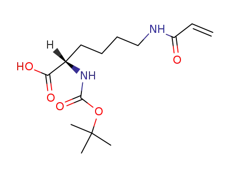 (2S)-2-{[(tert-butoxy)carbonyl]amino}-6-(prop-2-enamido)hexanoic acid