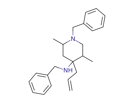 4-Piperidinamine, 2,5-dimethyl-N,1-bis(phenylmethyl)-4-(2-propenyl)-