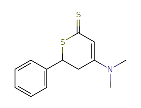 (RS)-(+/-)-4-dimethylamino-6-phenyl-5,6-dihydro-2H-thiopyran-2-thione