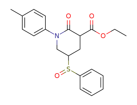N-p-tolyl-3-ethoxycarbonyl-5-phenylsulphinyl-3,4,5,6-tetrahydro-2(1H)-pyridone