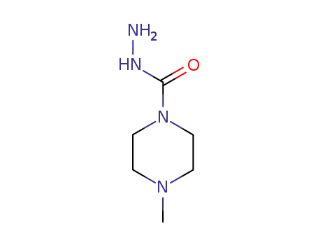 Molecular Structure of 88701-65-9 (1-Piperazinecarboxylicacid,4-methyl-,hydrazide(7CI,9CI))
