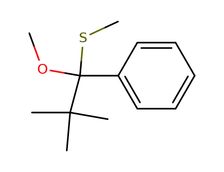 [1-Methoxy-2,2-dimethyl-1-(methylsulfanyl)propyl]benzene