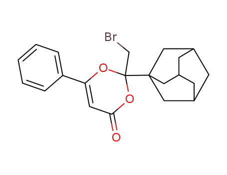 2-(1-Adamantyl)-2-bromoethyl-6-phenyl-1,3-dioxen-4-one