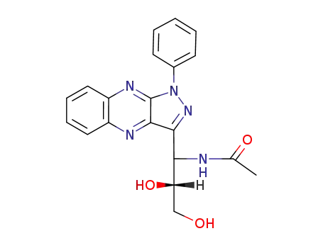 Acetamide,
N-[2,3-dihydroxy-1-(1-phenyl-1H-pyrazolo[3,4-b]quinoxalin-3-yl)propyl]-