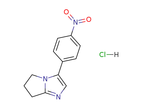 3-(4-Nitro-phenyl)-6,7-dihydro-5H-pyrrolo[1,2-a]imidazole; hydrochloride