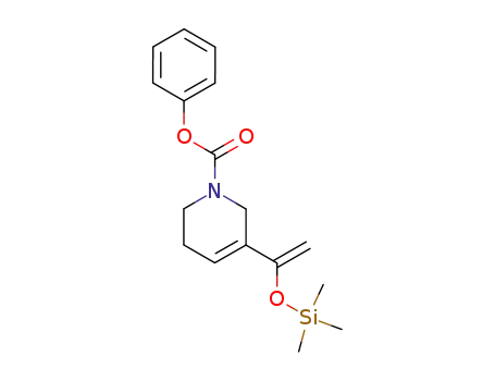 N-phenoxycarbonyl-3-(1-trimethylsilyloxyvinyl)-1,2,5,6-tetrahydropyridine