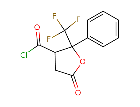 3-chlorocarbonyl-4-phenyl-4-(trifluoromethyl)butanolide