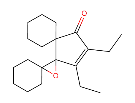 Molecular Structure of 112169-67-2 (14-Oxatrispiro[5.0.0.5.1.3]heptadec-15-en-17-one, 15,16-diethyl-)