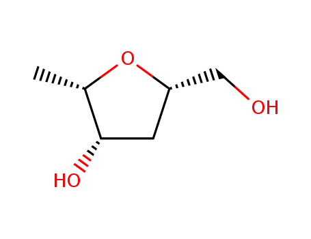 Molecular Structure of 82109-99-7 (2,5-anhydro-1,4-dideoxy-D-xylo-hexitol)