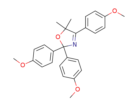 Oxazole, 2,5-dihydro-2,2,4-tris(4-methoxyphenyl)-5,5-dimethyl-