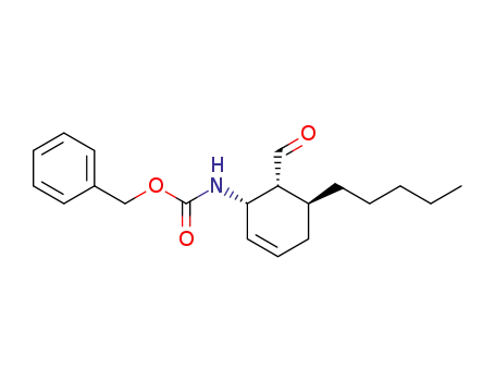 ((1S,5S,6R)-6-Formyl-5-pentyl-cyclohex-2-enyl)-carbamic acid benzyl ester