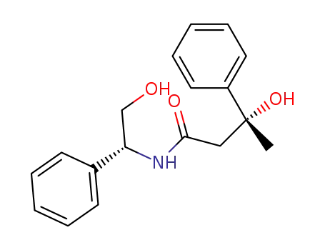 (R)-3-Hydroxy-N-((R)-2-hydroxy-1-phenyl-ethyl)-3-phenyl-butyramide