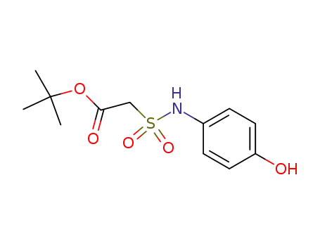 (4-Hydroxy-phenylsulfamoyl)-acetic acid tert-butyl ester