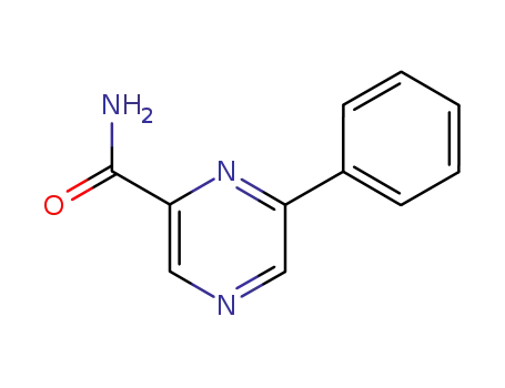 Pyrazinecarboxamide, 6-phenyl-