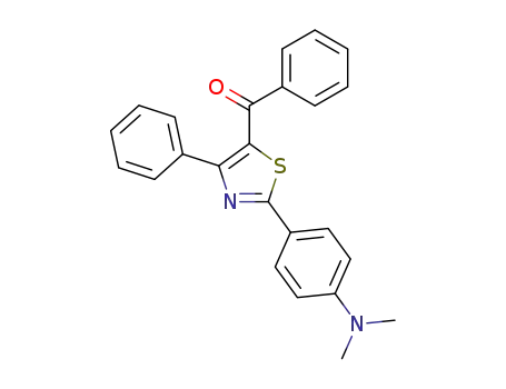 5-Benzoyl-2-(4-dimethylaminophenyl)-4-phenylthiazol