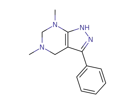 5,7-Dimethyl-3-phenyl-4,5,6,7-tetrahydro-1H-pyrazolo[3,4-d]pyrimidine