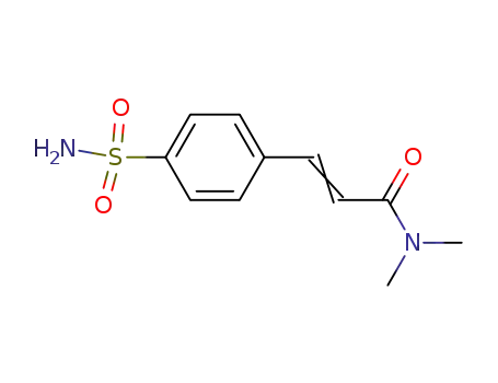 2-Propenamide, 3-[4-(aminosulfonyl)phenyl]-N,N-dimethyl-