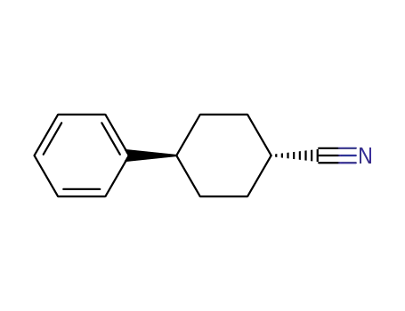 Cyclohexanecarbonitrile, 4-phenyl-, trans-