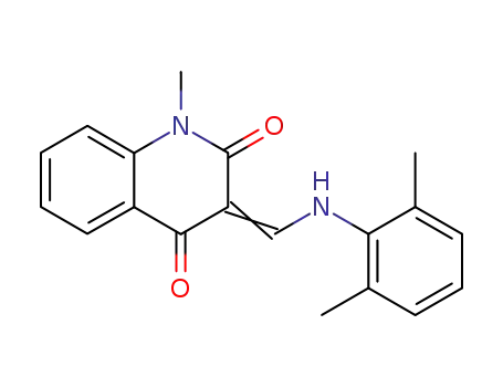 3-<(2,6-dimethylphenyl)aminomethylene>-1-methyl-2,4(1H,3H)-quinolinedione