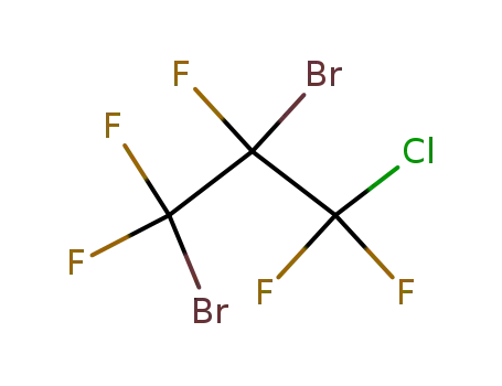 Molecular Structure of 422-76-4 (Propane, 1,2-dibromo-3-chloro-1,1,2,3,3-pentafluoro-)