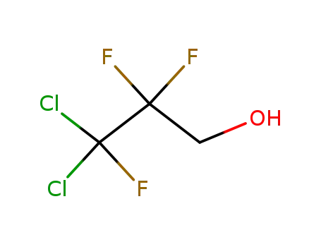 Molecular Structure of 53281-49-5 (1-Propanol, 3,3-dichloro-2,2,3-trifluoro-)
