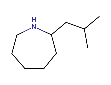 Molecular Structure of 80053-55-0 (HEXAHYDRO-2-(2-METHYLPROPYL)-1H-AZEPINE)