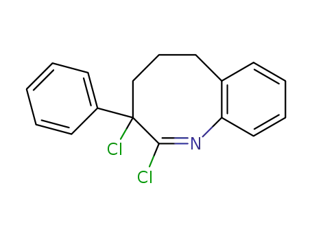 Molecular Structure of 113843-04-2 (1-Benzazocine, 2,3-dichloro-3,4,5,6-tetrahydro-3-phenyl-)