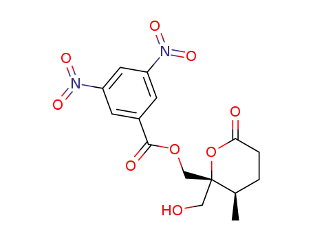 (4R,5R)-5-(Hydroxymethyl)-4-methyl-5-<<(3,5-dinitrobenzoyl)oxy>methyl>-5-pentanolide