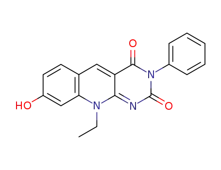 10-Ethyl-8-hydroxy-3-phenyl-10H-pyrimido[4,5-b]quinoline-2,4-dione
