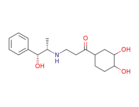 <3-Hydroxy-3-phenyl-propyl-(2)>-<3-(3,4-dihydroxy-cyclohexyl)-3-oxo-propyl>-amin