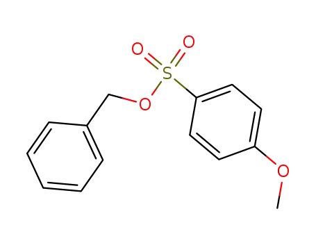 Benzenesulfonic acid, 4-methoxy-, phenylmethyl ester