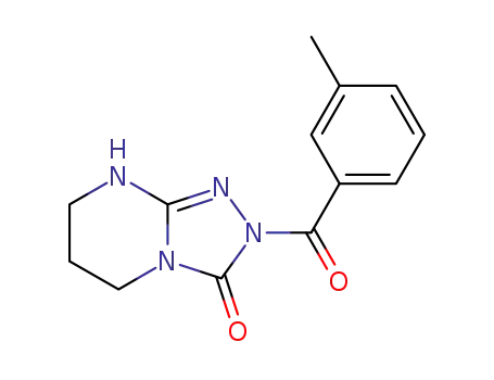 1,2,4-Triazolo(4,3-a)pyrimidin-3(2H)-one, 5,6,7,8-tetrahydro-2-(3-methylbenzoyl)-