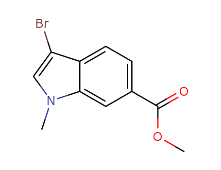 Methyl 3-Bromo-1-methylindole-6-carboxylate 1186663-45-5