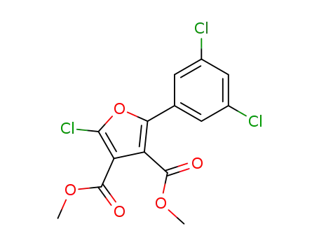 dimethyl 2-chloro-5-(3,5-dichlorophenyl)furan-3,4-dicarboxylate