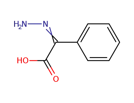 Benzeneacetic acid, alpha-hydrazono- (9CI)