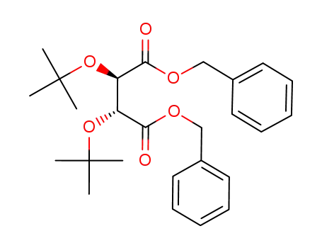 Molecular Structure of 119197-64-7 ((R,R)-O,O-di-tert-butyl-dibenzyl tartrate)