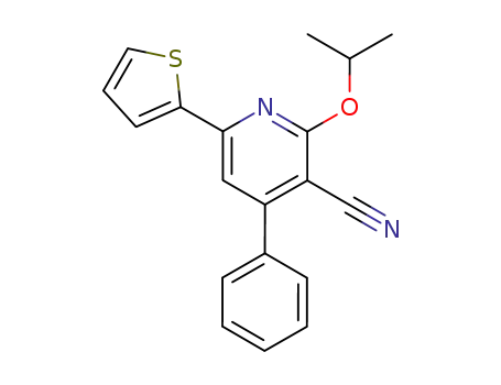 2-Isopropoxy-6-(2-thienyl)-4-phenyl-3-cyanopyridine