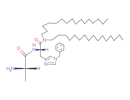 (S)-2-Amino-N-[(S)-2-(1-benzyl-1H-imidazol-4-yl)-1-dihexadecylcarbamoyl-ethyl]-propionamide