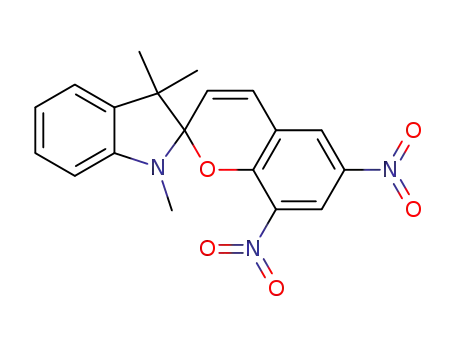 Spiro[2H-1-benzopyran-2,2'-[2H]indole], 1',3'-dihydro-1',3',3'-trimethyl-6,8-dinitro-