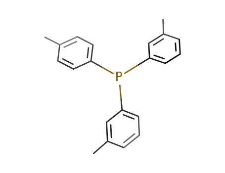 Molecular Structure of 35123-59-2 (bis(3-methylphenyl)(4-methylphenyl)phosphane)