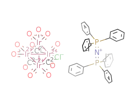 N(P(C<sub>6</sub>H<sub>5</sub>)3)2<sup>(1+)</sup>*Ir<sub>4</sub>(CO)11Cl<sup>(1-)</sup>=[N(P(C<sub>6</sub>H<sub>5</sub>)3)2][Ir<sub>4</sub>(CO)11Cl]