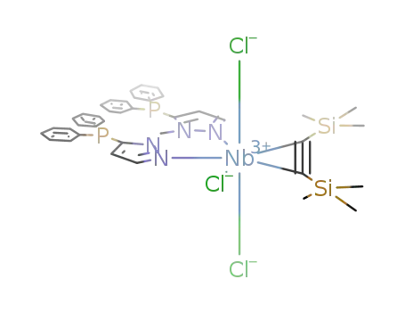 [NbCl<sub>3</sub>(C<sub>31</sub>H<sub>26</sub>N<sub>4</sub>P<sub>2</sub>)(C<sub>2</sub>(Si(CH<sub>3</sub>)3)2)]
