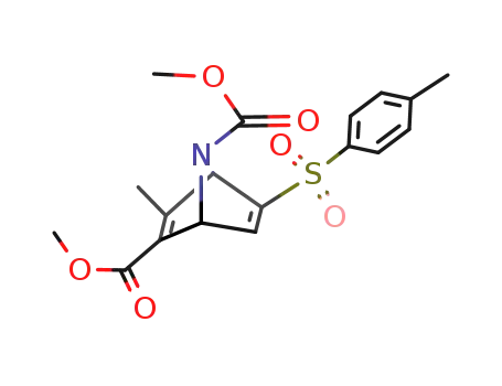 N(COOCH<sub>3</sub>)C<sub>9</sub>H<sub>9</sub>O<sub>2</sub>SO<sub>2</sub>C<sub>6</sub>H<sub>4</sub>CH<sub>3</sub>