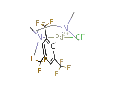 [PdCl(2,4,6-tris(trifluoromethyl)phenyl)(N,N,N',N'-tetramethylethylenediamine)]