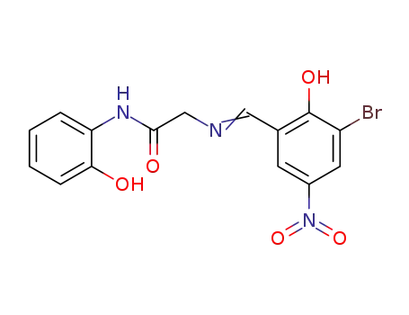 3-aza-4-(2-hydroxypenyl)-N-(3-bromo-5-nitro-2-hydroxyphenyl)but-3-enamide