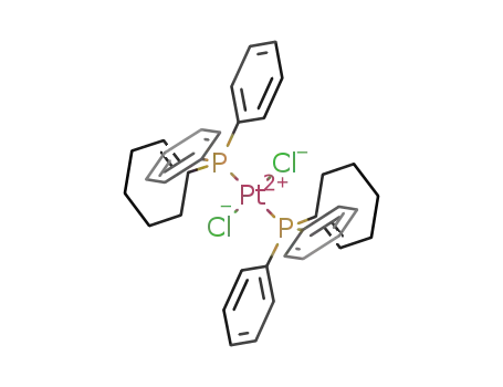 trans-dichlorobis[(1-cyclohexenyl)diphenylphosphine]platinum(II)