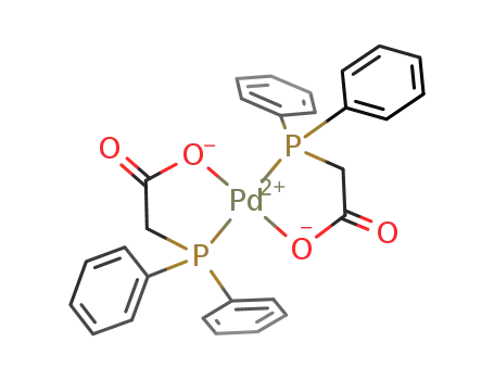 bis(diphenylphosphinoacetate-O,P)palladium(II)