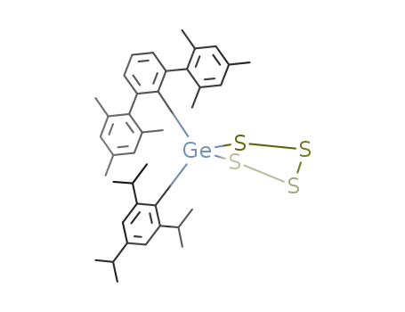 (2,4,6-triisopropylphenyl)(2,6-dimesitylphenyl)-1,2,3,4,5-tetrathiagermolane