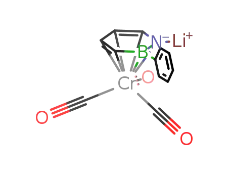 tricarbonyl[1,2-dihydro-1-lithio-2-phenyl-(η6-1,2-azaborine)]chromium